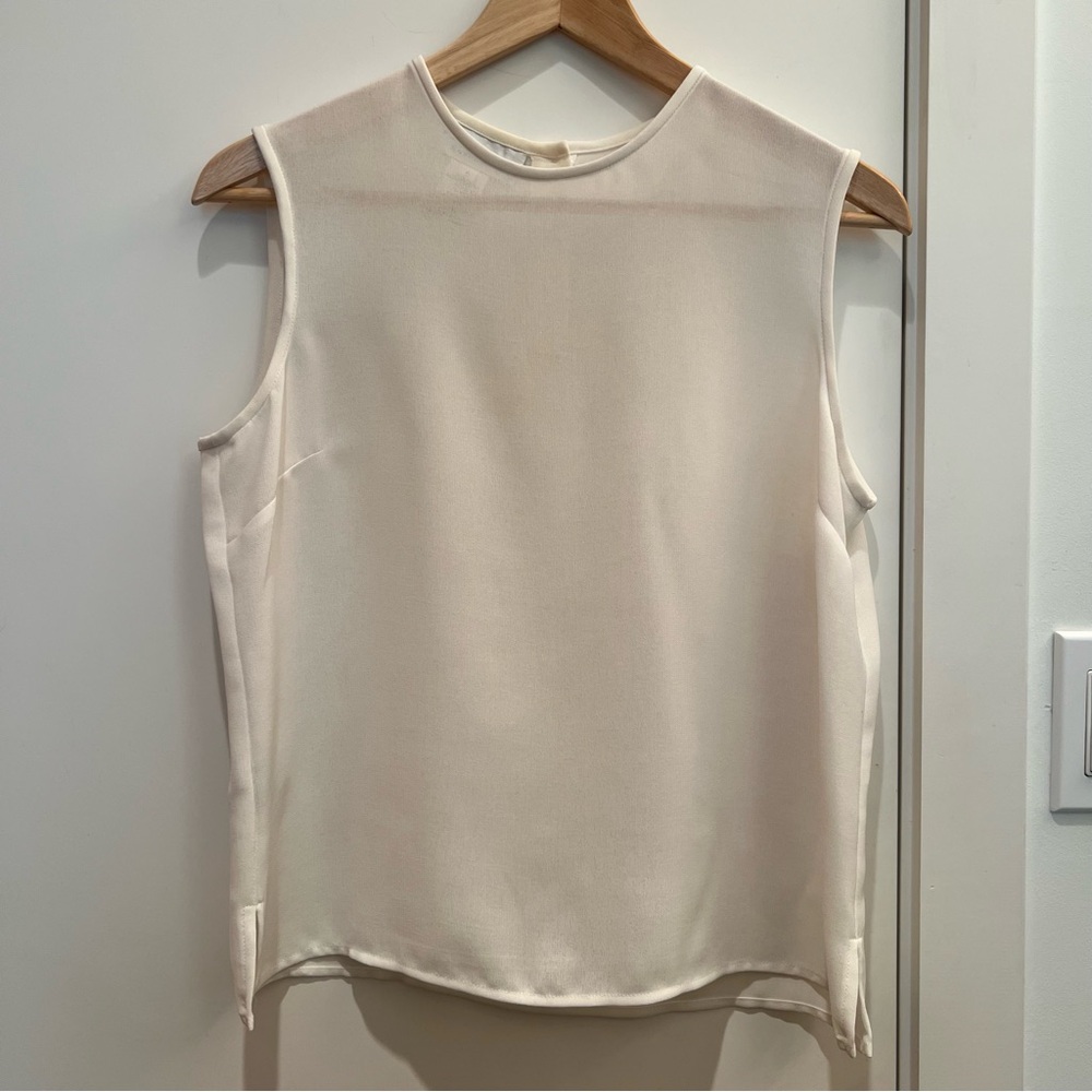 Rena Rowan Ivory Sleeveless Chemise